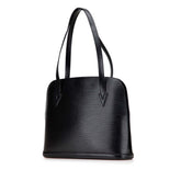 ルイ ヴィトン エピ リュサック ショルダーバッグ トートバッグ M52282 ノワール ブラック レザー レディース LOUIS VUITTON 【中古】